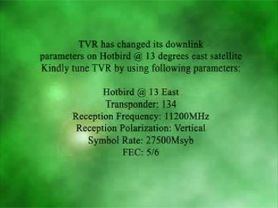 TVR Infocard