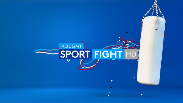Plansza przed startem emisji kanału Polsat Sport Fight HD