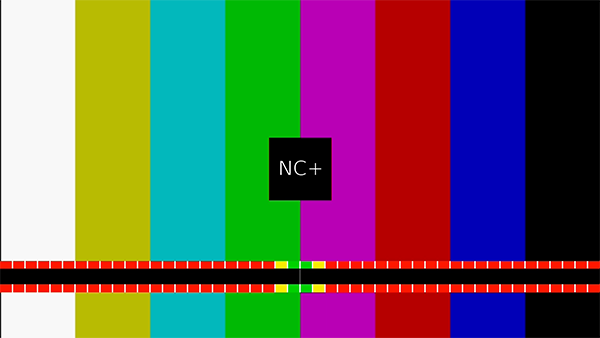 Plansza testowa nc+ w HD