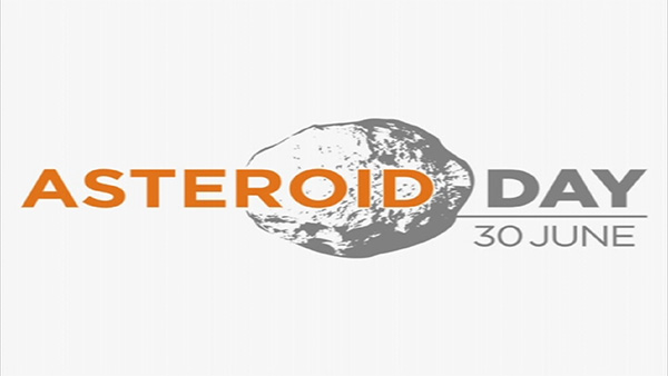 Plansza zapowiadająca transmisję wydarzenia Asteroid Day 2017