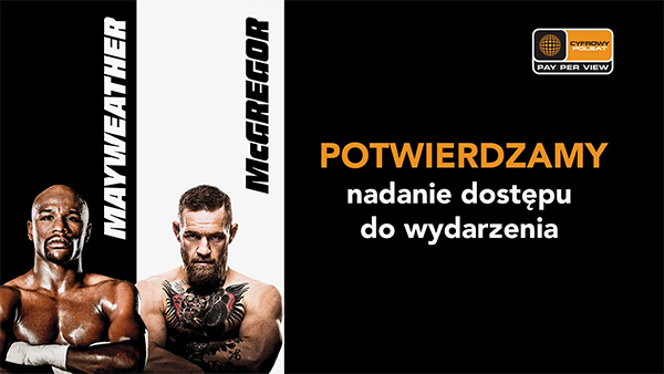 PPV HD: Mayweather vs McGregor Info