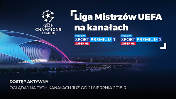 Aktualny wygląd planszy emitowanej na kanale Polsat Sport Premium 1